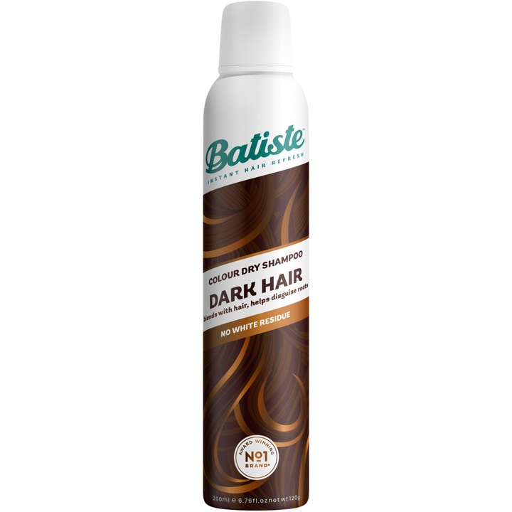 Sampon uscat Batiste Dark Hair, 200 ml