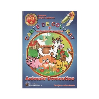 Carte de Colorat Animale Domestice Carte de Colorat Animale Domestice