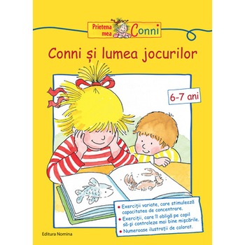 Conni si lumea jocurilor 6-7 ani - Roland Schenn Conni si lumea jocurilor 6-7 ani - Roland Schenn