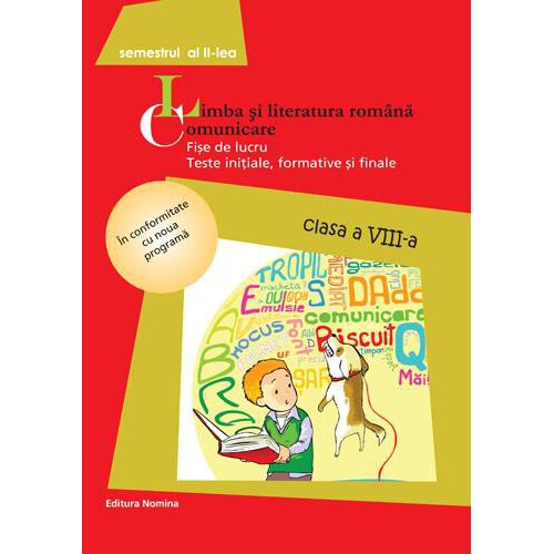 Lb Romana. Fise de lucru a VIII-a sem. II 2015 - Rita Cintiuc