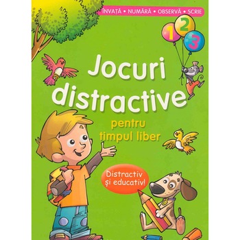 Jocuri distractive pentru timpul liber - verde - Ioana Suilea Jocuri distractive pentru timpul liber - verde - Ioana Suilea