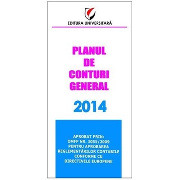 Planul de conturi general 2014 Planul de conturi general 2014