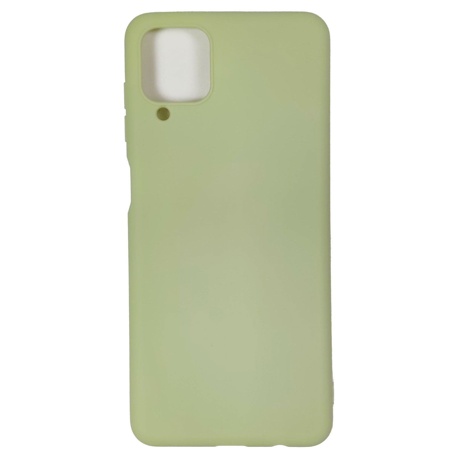 Husa compatibila cu Samsung Galaxy A12 model Mat, Silicon, Antisoc, TPU, Viceversa Lime