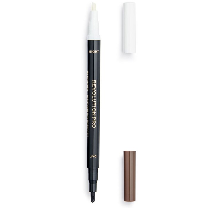 prefer formula mass Creion pentru sprancene Makeup Revolution, 24h Day & Night Warm Brown, 1.6  ml - eMAG.ro