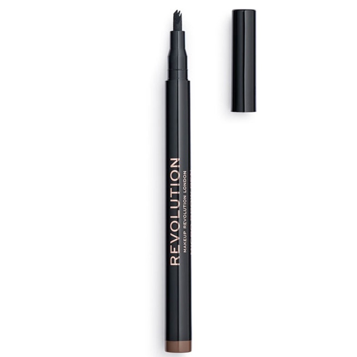 Creion pentru sprancene Makeup Revolution, Eye Micro Brow Medium, 1 ml