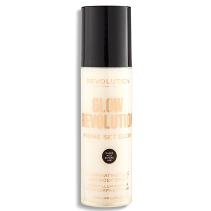 Iluminator lichid Makeup Revolution, Body Glow Eternal Gold, 200 ml