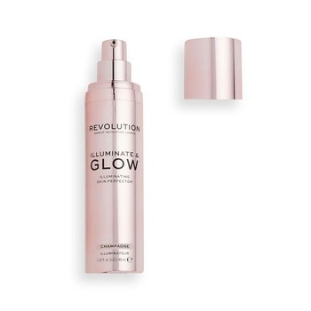 Iluminator lichid Makeup Revolution, Glow & lluminate Champagne, 40 ml Iluminator lichid Makeup Revolution, Glow & lluminate Champagne, 40 ml