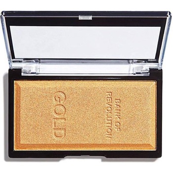 Iluminator Makeup Revolution, Ingot Highlighter Gold , 12 gr Iluminator Makeup Revolution, Ingot Highlighter Gold , 12 gr
