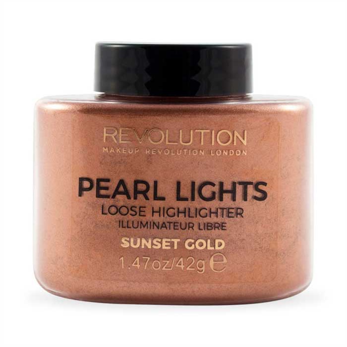 Iluminator Makeup Revolution, Pearl Lights Sunset Gold, 25 gr