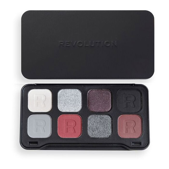 Paleta fard Makeup Revolution, Forever Flawless Dynamic Ebony, 8 gr