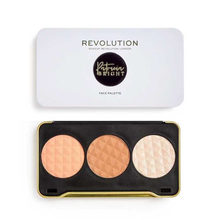 Палитра руж Makeup Revolution, Patricia Bright Moonlight Glow, 6.6 гр
