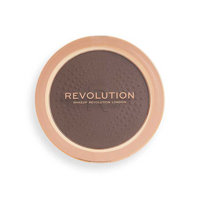 Pudra bronzanta compacta Makeup Revolution, Face Mega Bronzer 04 Dark , 15 gr