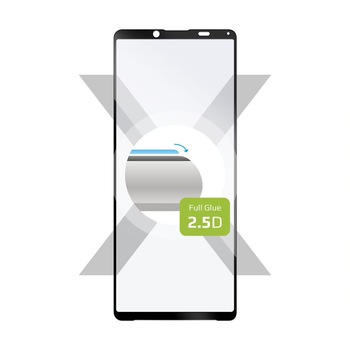 Folie de protectie Full-Cover pentru Sony Xperia 10 III, Fixed, Sticla securizata, Negru Folie de protectie Full-Cover pentru Sony Xperia 10 III, Fixed, Sticla securizata, Negru