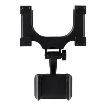 Support de telefon pentru oglinda retrovizoare, negru, rotire 360 grade Support de telefon pentru oglinda retrovizoare, negru, rotire 360 grade