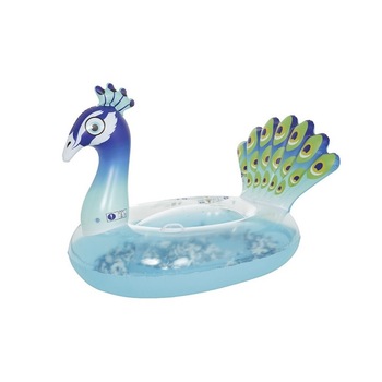 Saltea gonflabila de plaja paun 145/94 cm Saltea gonflabila de plaja paun 145/94 cm