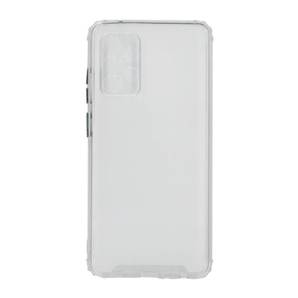 Husa din silicon anti crack, pentru Samsung Galaxy A72, alb