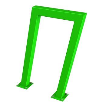 Suport stradal bicicleta cu 1 slot - model 4991-1, Verde crud 8x53x42 cm Suport stradal bicicleta cu 1 slot - model 4991-1, Verde crud 8x53x42 cm