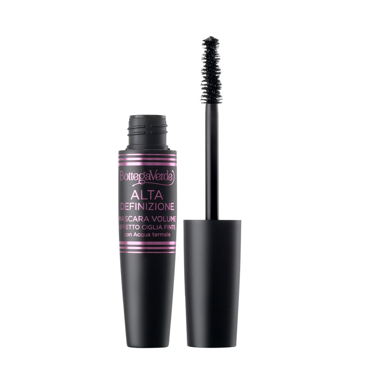 Mascara gene, cu efect de gene false, cu apa termala, negru , 10 ML, Bottega Verde