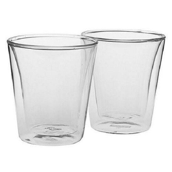 Set 2 pahare 200ML Bodum Cantenn, Sticla, Transparent, 200 ml