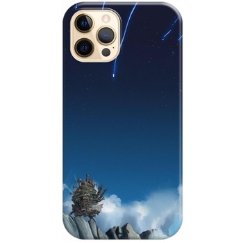 Husa silicon compatibila cu Apple iPhone 12, iPhone 12 Pro model Howl's Moving Castle, Silicon, TPU Viceversa Husa silicon compatibila cu Apple iPhone 12, iPhone 12 Pro model Howl's Moving Castle, Silicon, TPU Viceversa