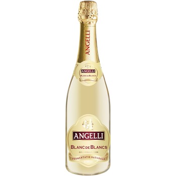 Vin Spumant, Angelli Blanc de Blancs, Demisec, 0.75l Vin Spumant, Angelli Blanc de Blancs, Demisec, 0.75l