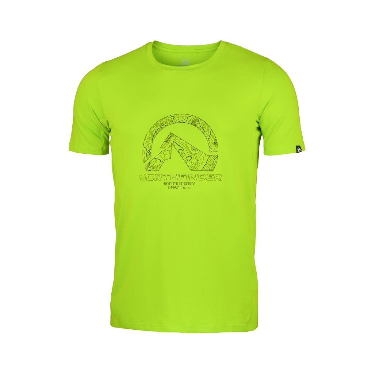 Tricou barbati NORTHFINDER Sonny TR-35372OR, Verde