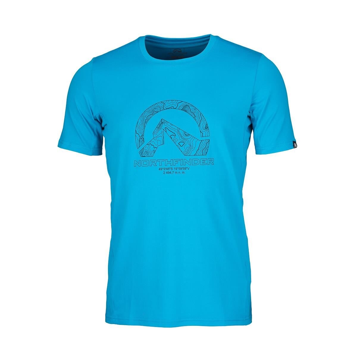 Tricou barbati NORTHFINDER Sonny TR-35372OR, Albastru