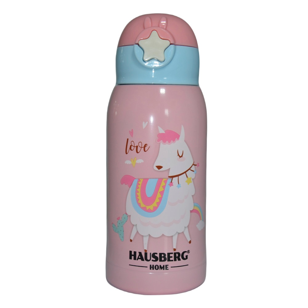 Termos Hausberg HB-H1453RZ cu pai, Inox, 0.5L