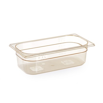 Tava gastronorm GN 1/3 din policarbonat, Hendi, 2.5 litri, 325x176x65 (h)mm, BPA free, rezistenta la temperaturi -40 pana la 150 C, rezistenta mare la impact Tava gastronorm GN 1/3 din policarbonat, Hendi, 2.5 litri, 325x176x65 (h)mm, BPA free, rezistenta la temperaturi -40 pana la 150 C, rezistenta mare la impact