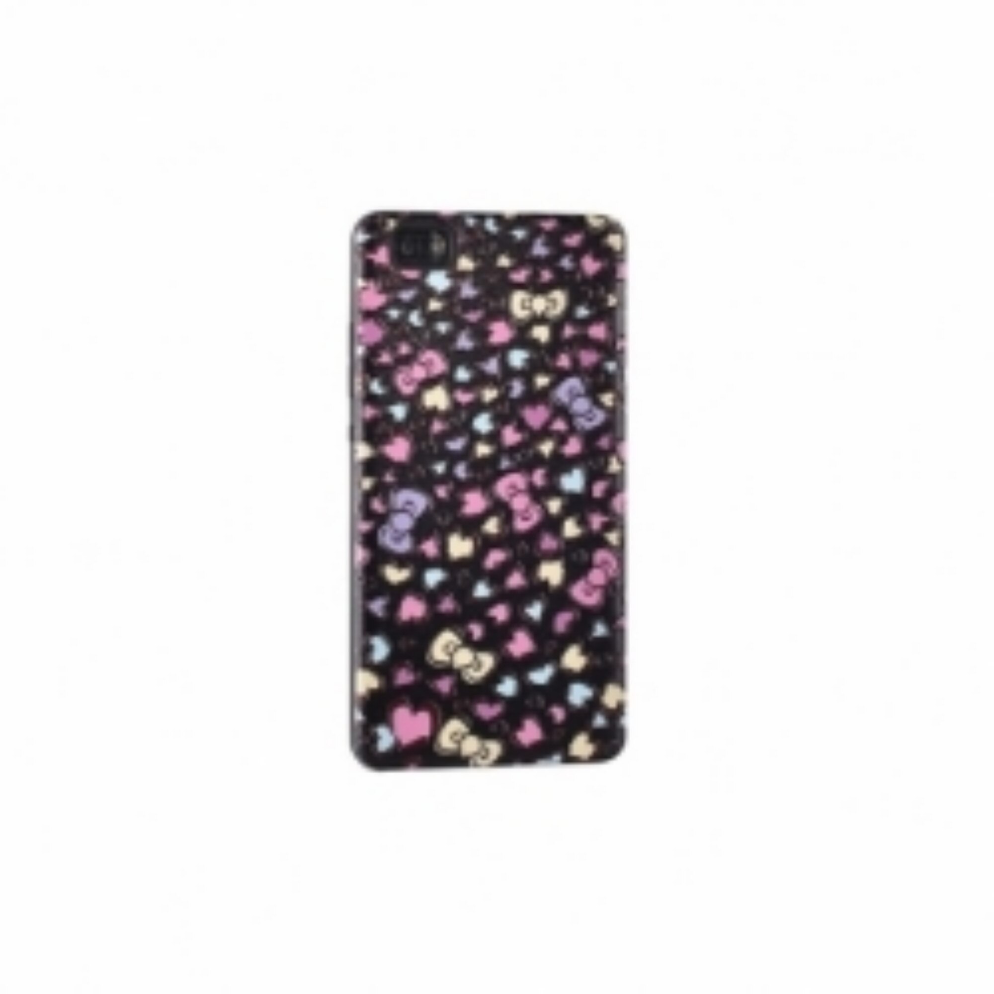 Husa compatibil cu HUAWEI P8 Lite - 3D (Print Hearts Negru)