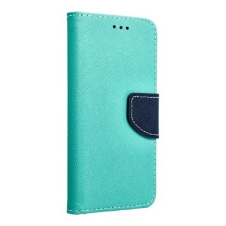 Samsung Galaxy S9 tok - bőr díszes (menta), Paramount