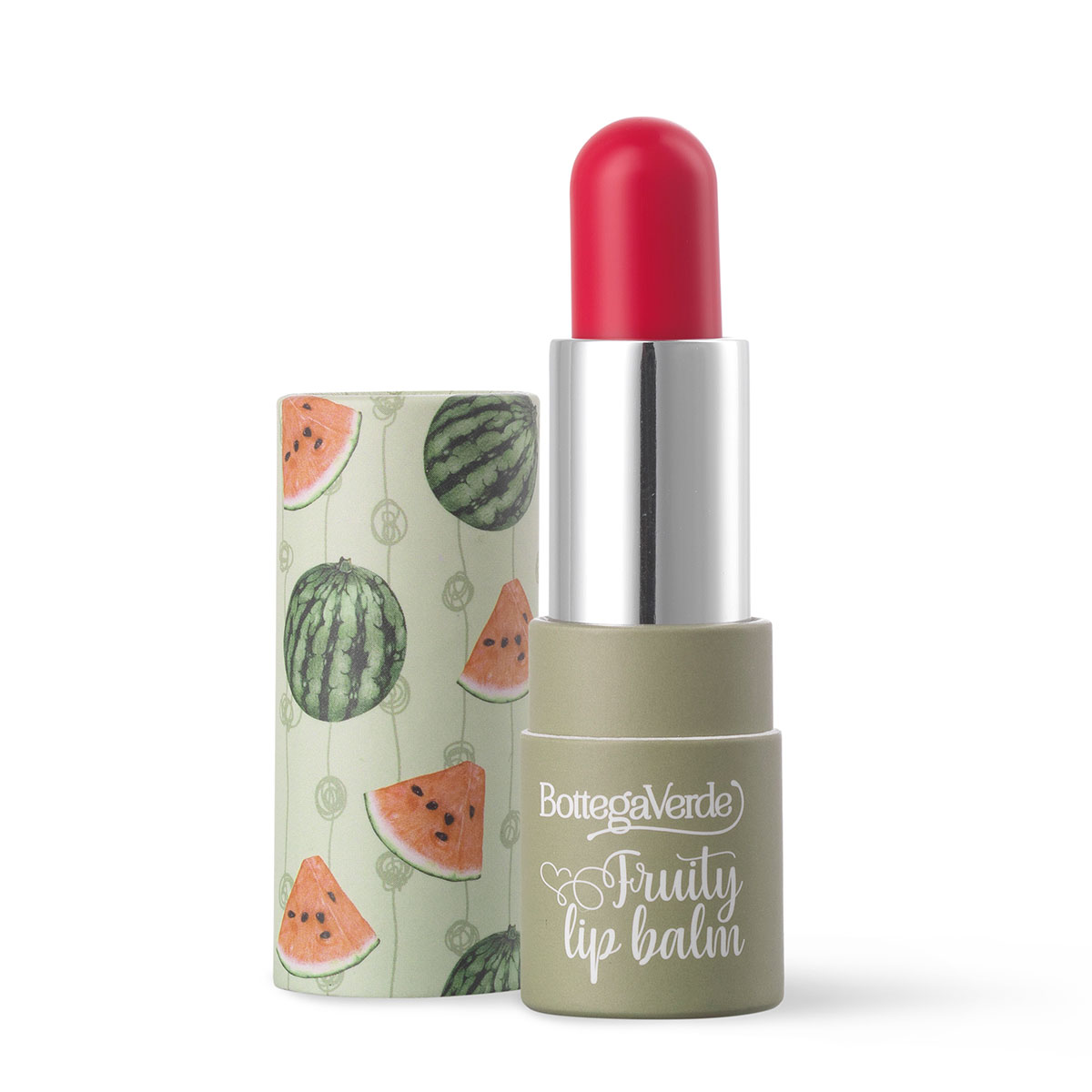 Balsam de buze, hidratant, cu ulei din samburi de caise, pepene rosu, Bottega Verde