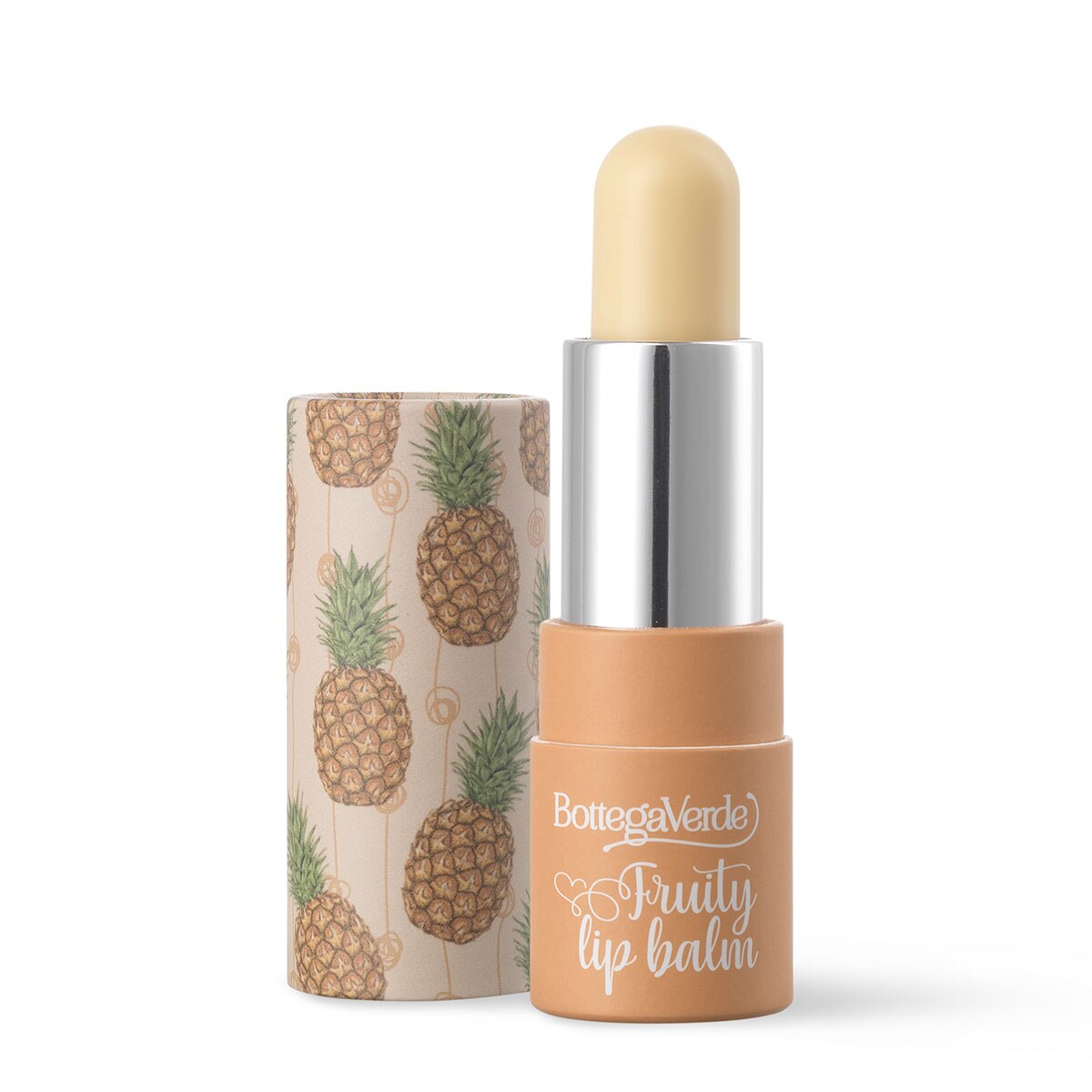 Balsam de buze, hidratant, cu ulei din samburi de caise, nuante naturale, Bottega Verde