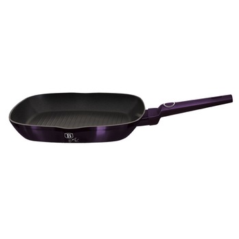 Tigaie grill marmorata, 2.1 L, Berlinger Haus, 28 x 28 cm, Purple Eclipse Collection, BH 6634 Tigaie grill marmorata, 2.1 L, Berlinger Haus, 28 x 28 cm, Purple Eclipse Collection, BH 6634