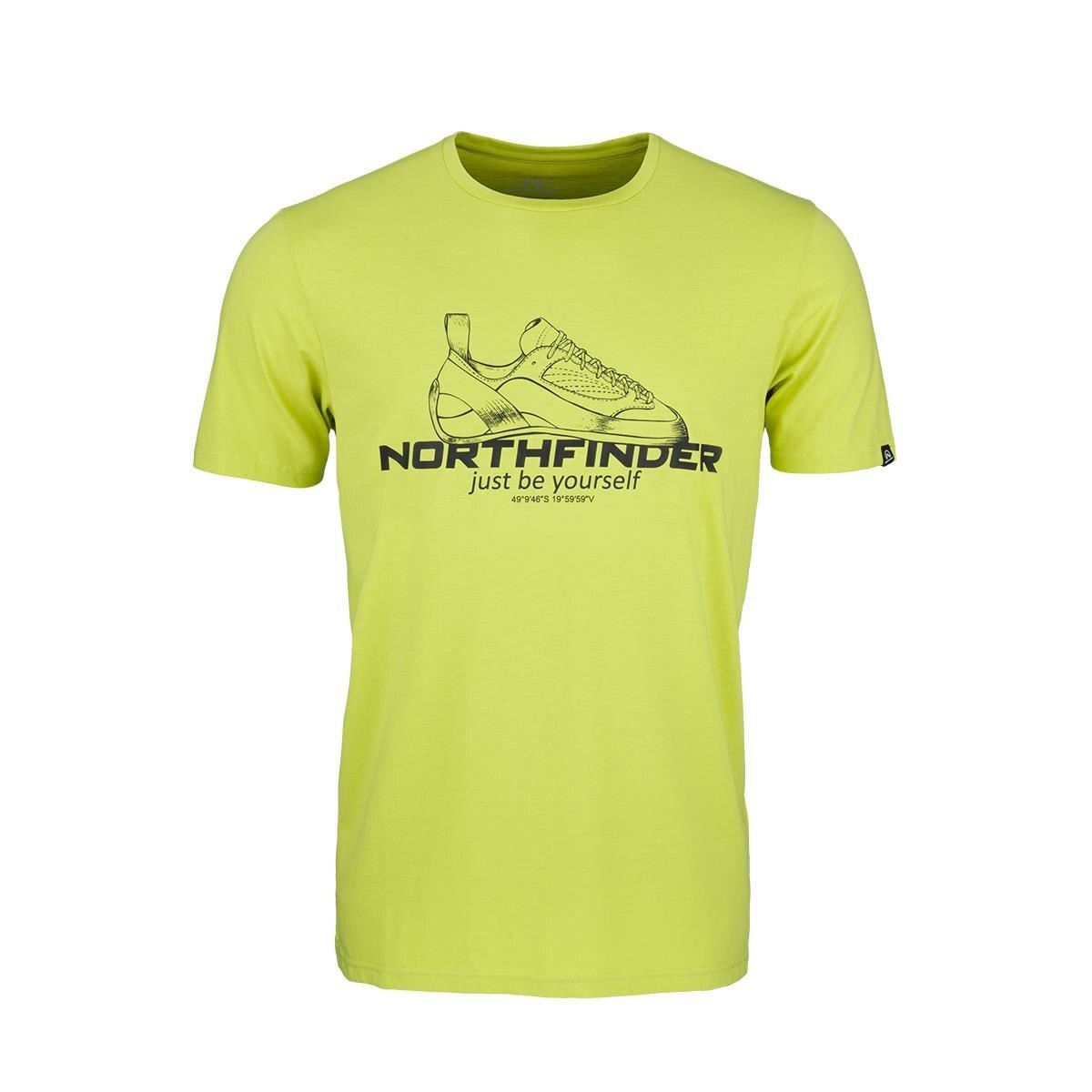 Tricou barbati NORTHFINDER Allan TR-3540OR, Verde