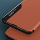 Atlantic Smart View Book Cover за Samsung Galaxy A13 5G, оранжев