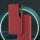 Калъф за Samsung Galaxy S21 FE 5G, Slim Fit Design, T233, Екологична кожа, Crazy Red