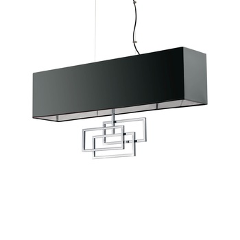 Suspensie Ideal Lux Italia - Modern, Crom, Metal, E14 Suspensie Ideal Lux Italia - Modern, Crom, Metal, E14