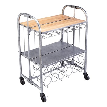 Carucior pentru bar Home Bar Drinks, otel carbon - Kitchen Craft Carucior pentru bar Home Bar Drinks, otel carbon - Kitchen Craft