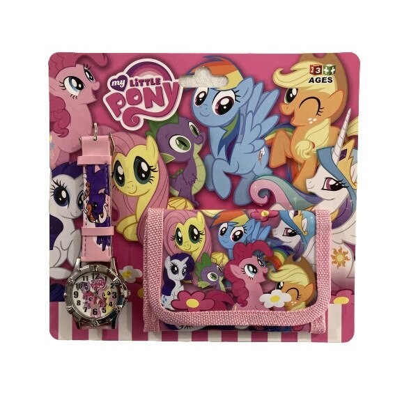 Set ceas si portofel My little Pony