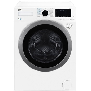 Masina de spalat rufe cu uscator Beko HTE10736XW, Spalare 10 kg, Uscare 6 kg, 1400 RPM, Clasa D, Motor Prosmart Inverter, HomeWhiz, Conectare Bluetooth, Steam Cure, AddXtra, Alb Masina de spalat rufe cu uscator Beko HTE10736XW, Spalare 10 kg, Uscare 6 kg, 1400 RPM, Clasa D, Motor Prosmart Inverter, HomeWhiz, Conectare Bluetooth, Steam Cure, AddXtra, Alb