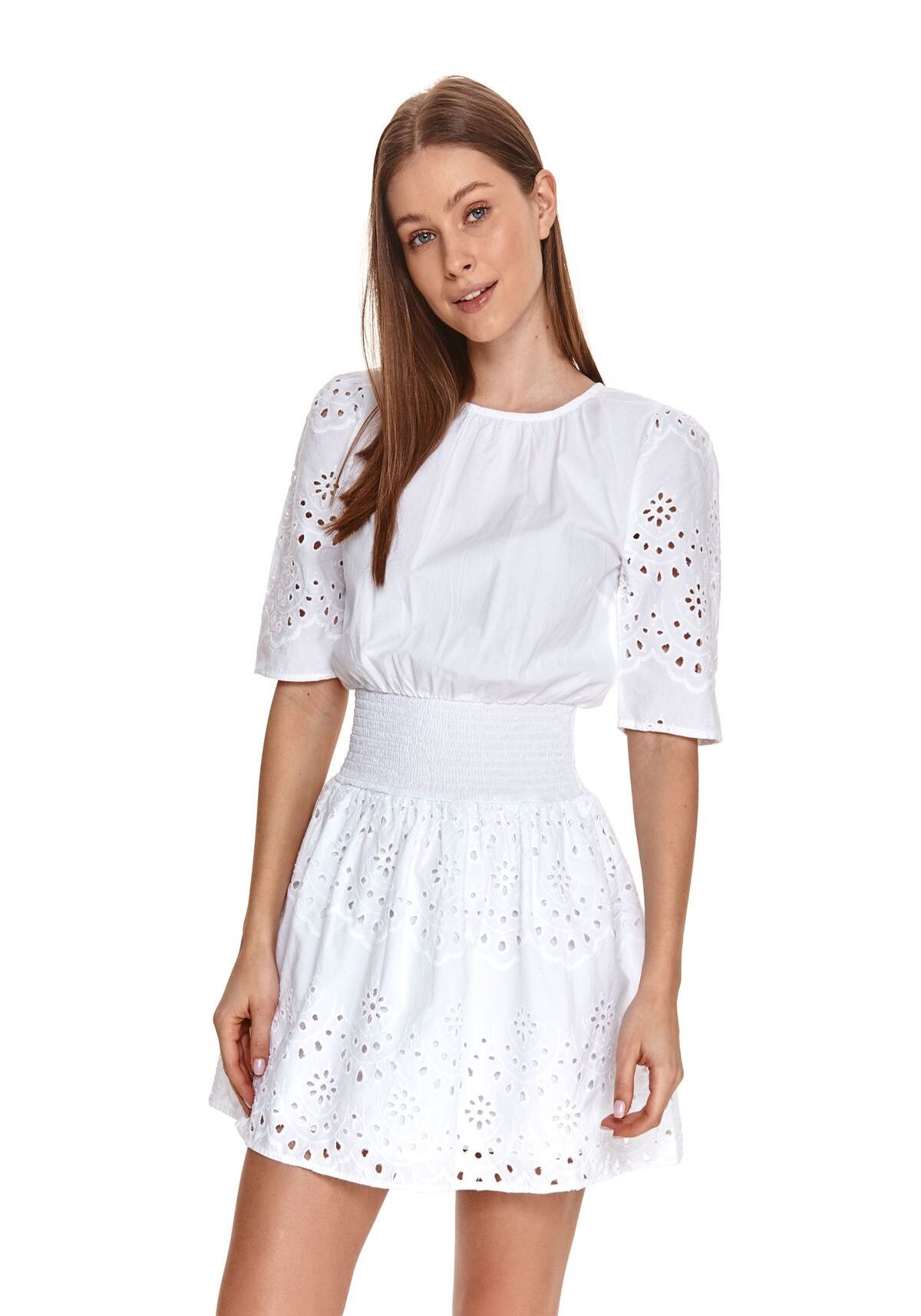 Rochie pentru femei, TOP SECRET, SSU3638, Alb