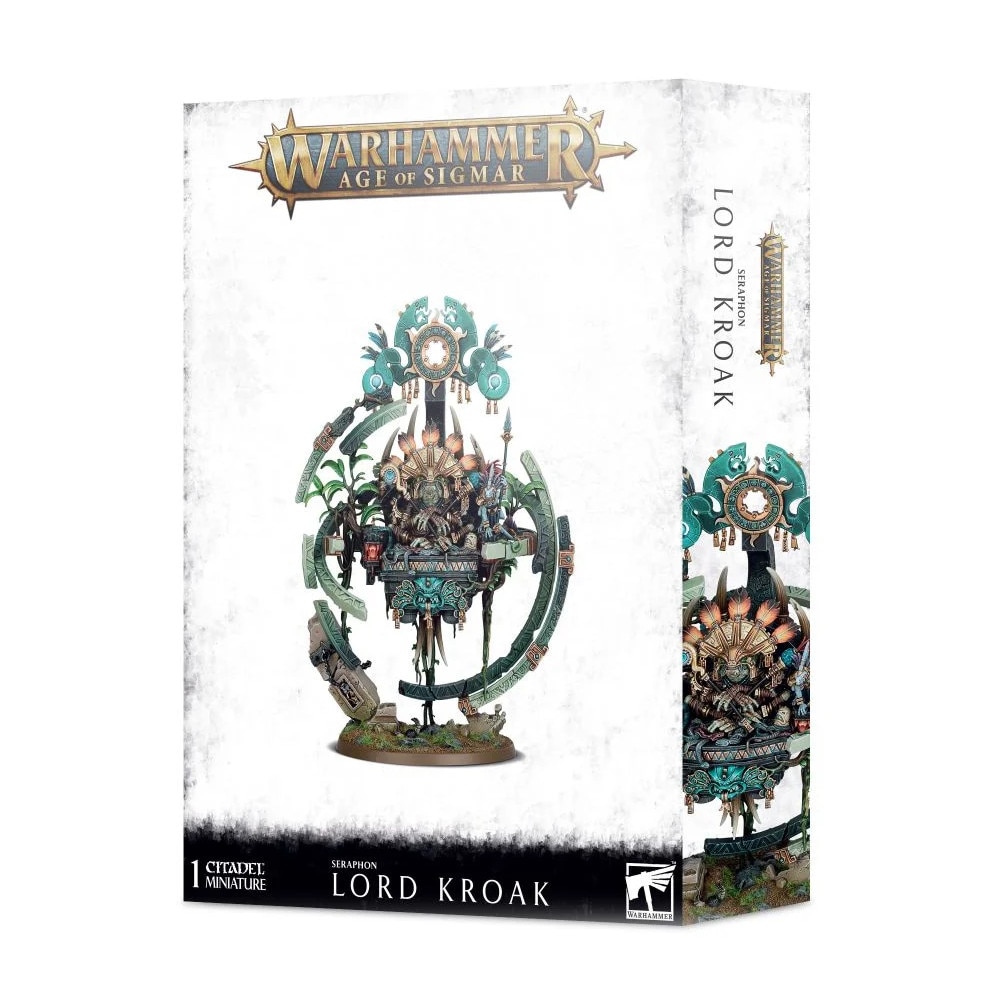 Pachet Miniatura Warhammer Age of Sigmar, Games Workshop, Seraphon Lord Kroak, 1 miniatura
