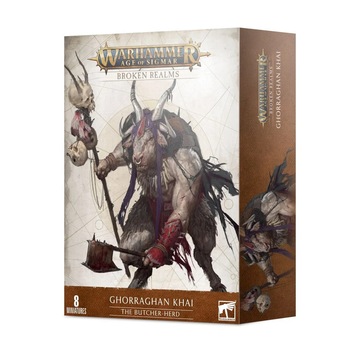 Pachet Miniaturi Warhammer Age of Sigmar, Games Workshop, Broken Realms. The Butcher Herd Ghorraghan Khai, 8 miniaturi Pachet Miniaturi Warhammer Age of Sigmar, Games Workshop, Broken Realms. The Butcher Herd Ghorraghan Khai, 8 miniaturi