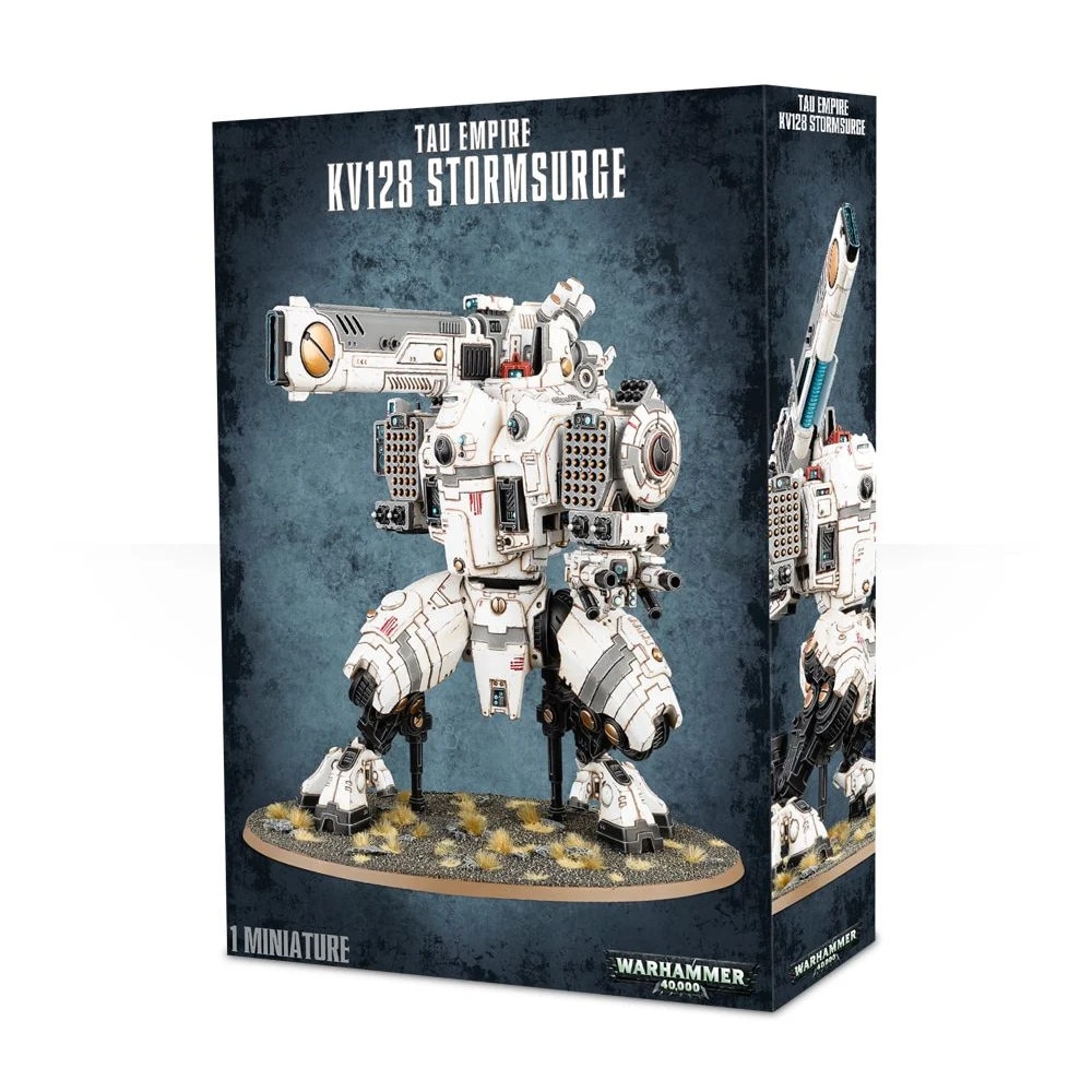 Pachet Miniatura Warhammer40k, Games Workshop, T'au Empire KV128 Stormsurge, 1 miniatura