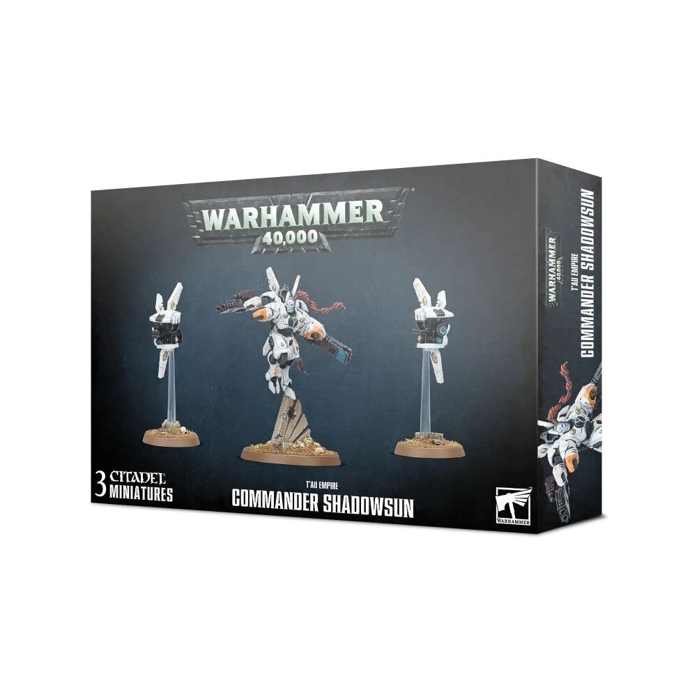 Pachet Miniaturi, Warhammer 40k, Games Workshop, Tau Empire Commander Shadowsun, 3 miniaturi