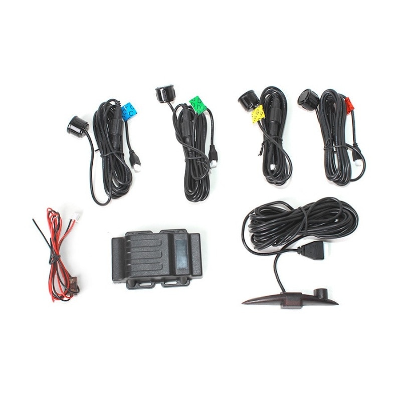 Kit senzori parcare, spate, cu display, Bene 413, culoare negru