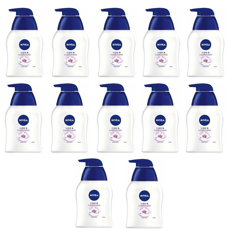Set 12 Sapun Lichid Clipe de Casmir 12 x 250 ml, Nivea