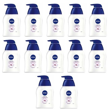 Set 12 Sapun Lichid Clipe de Casmir 12 x 250 ml, Nivea Set 12 Sapun Lichid Clipe de Casmir 12 x 250 ml, Nivea