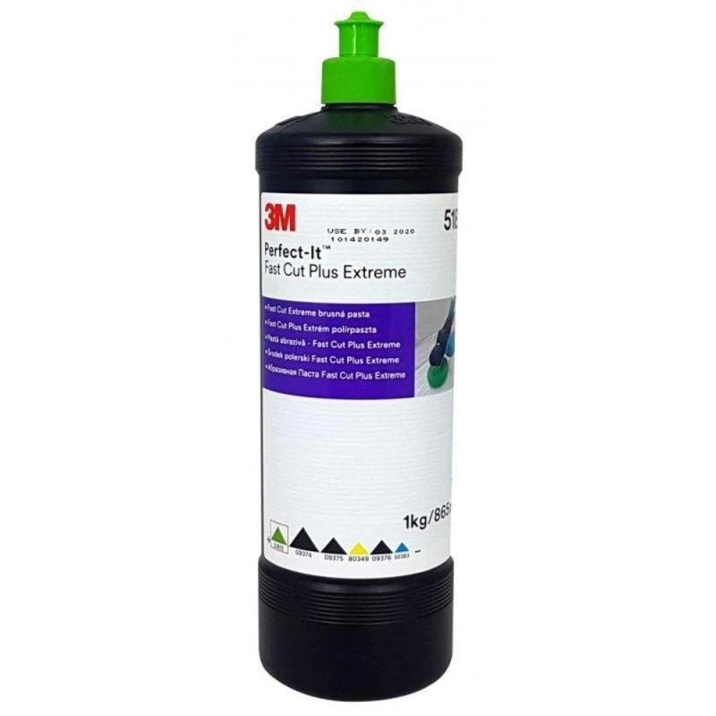 Pasta Polish 3M, Fast Cut Plus Extreme, Verde, 51815, 1 Kg